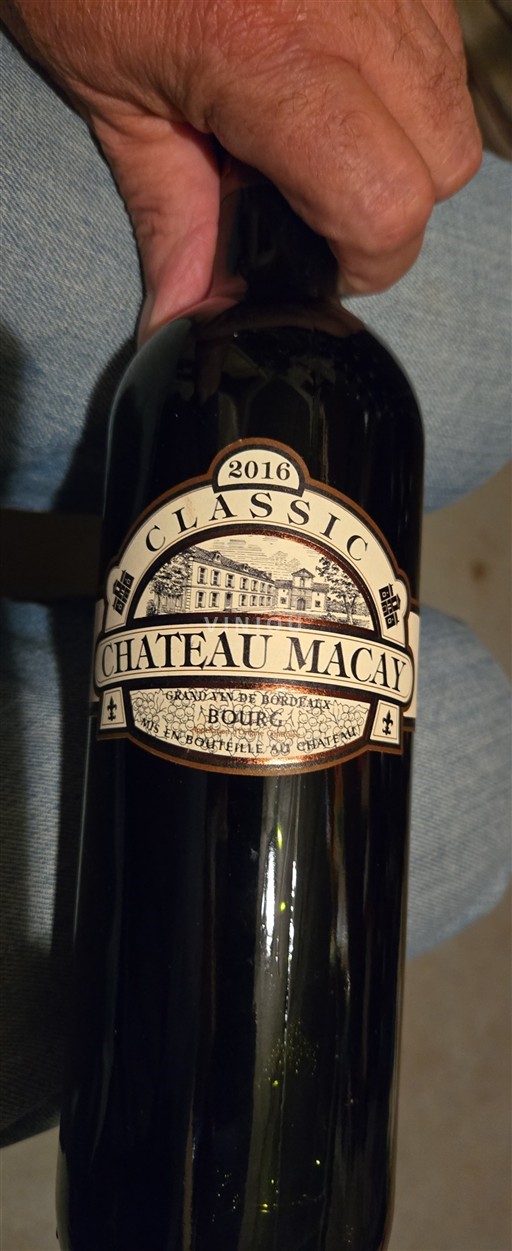 Bordéus Não especificado Château Macay Classic 2016
