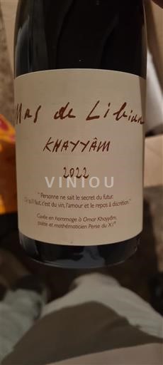 Rhône Valley Côtes-du-Rhône Mas de Libian Khayyâm 2022