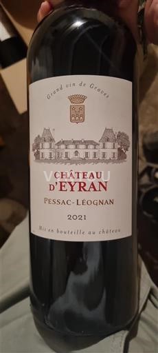 Bordeaux Pessac-Léognan Château Eyran 2021