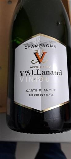 Champagne Veuve J. Lanaud Carte Blanche Non Millésimé