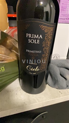 Apulia Wines Unspecified Famiglia Cielo Prima Sole Non-Vintage