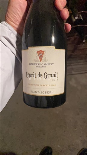 Thung lũng Rhône Saint-Joseph Héritiers Gambert Cave de Tain Esprit de Granit 2018
