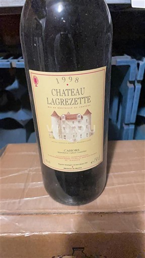Lounais-Ranska Cahors Château Lagrezette 1998