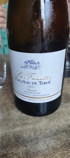 Loirevallei Saumur Château Targé Les Fresnettes 2021