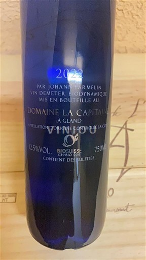 Waadt La Côte AOC Domaine La Capitaine Jeune Prodige 2022