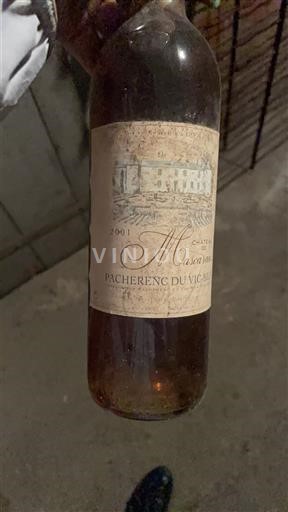 Sudoeste Pacherenc-du-vic-bilh Château Maacaraas 2001