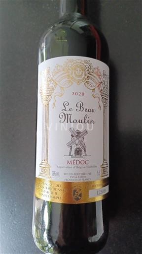 Bordeaux Médoc Le Beau Moulin 2020