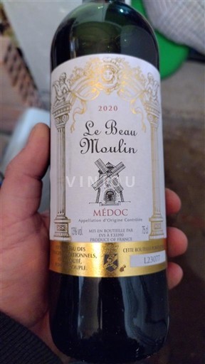 Bordeaux Médoc Le Beau Moulin 2020