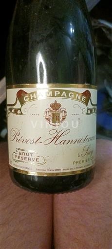 Champaña Champán Prévost-Hanrion Brut Réserve Sin añada