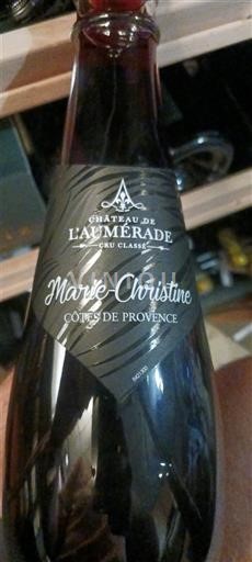 Provence Côtes-de-Provence Château L'Aumérade Marie-Christine Không niên vụ