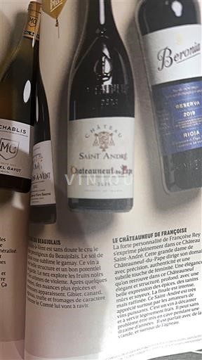 Rhônevallei Châteauneuf-du-Pape Château Saint Andrée 2021