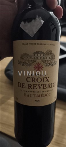 Bordeaux Haut-Médoc Château Croix de Reverdi 2021