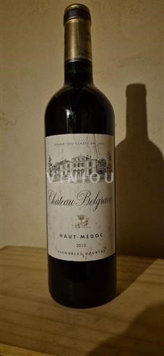 Bordeaux Haut-Médoc Grand Cru Château Belgrave 2010