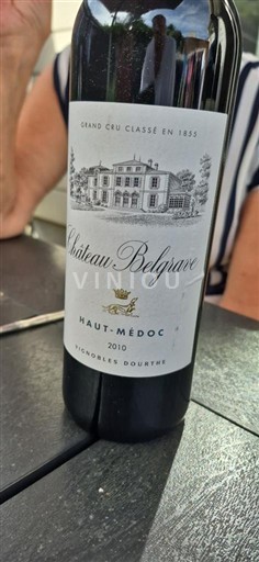 Bordeaux Haut-Médoc Grand Cru Château Belgrave 2010