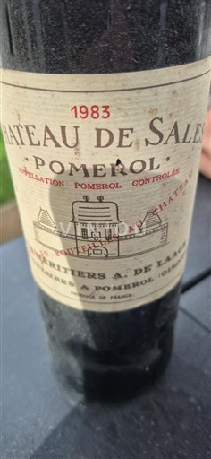 Bordeaux Pomerol Château Sales 1983