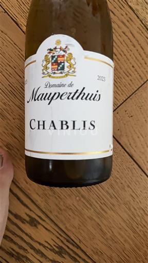 Bourgondië Chablis Domaine Mauperthuis 2023