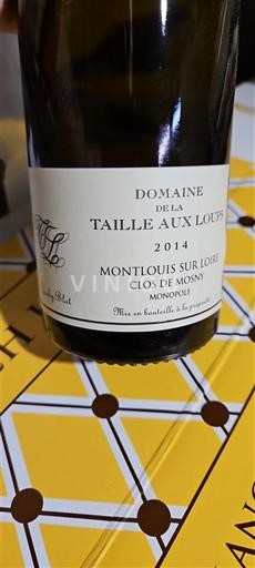 Loirevallei Montlouis-sur-Loire Domaine La Taille aux Loups Clos de Mosne 2014
