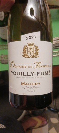 Loirevallei Pouilly-fumé Domaine Fontenille 2021
