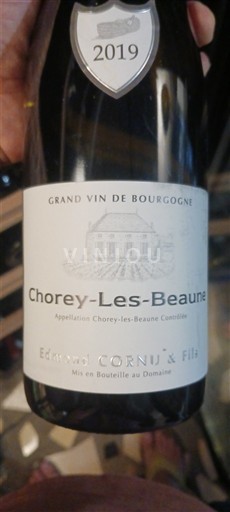 Bourgogne Chorey-lès-Beaune Edmond Cornu & Fils 2019