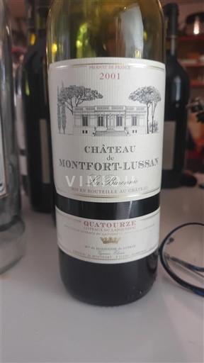 Bordeaux Ikke specificeret Château Montfort-Lussan La Réserve 2001