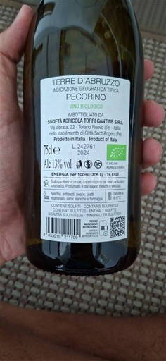 Abruzzo Società Agricola Torre Cantine S.R.L Pecorino 2024