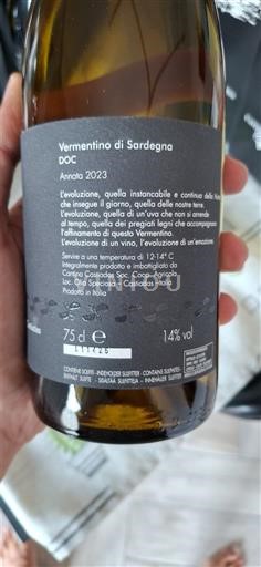 Sardinia Vermentino di Sardegna Cantina Castiadas 2023
