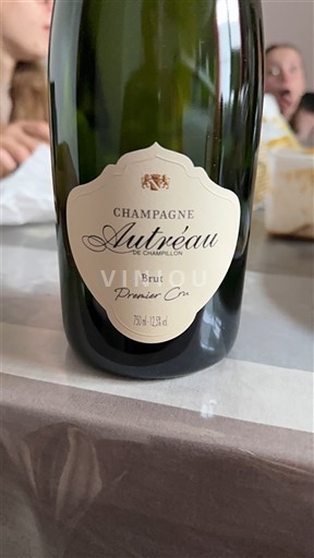 Champaña Champán Autréau Premier Cru Sin añada