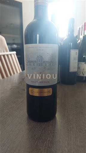 Bordeaux Haut-Médoc Château Grand Clapeau Olivier 2020