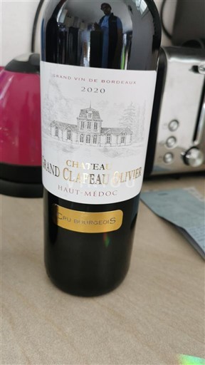 Bordeaux Haut-Médoc Château Grand Clapeau Olivier 2020