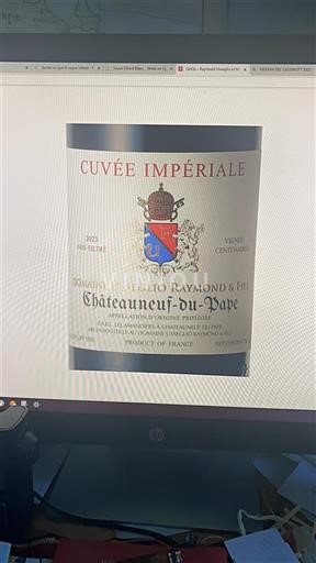Rona dolina Châteauneuf-du-Pape Domaine Vieux Raymond Impériale 2023