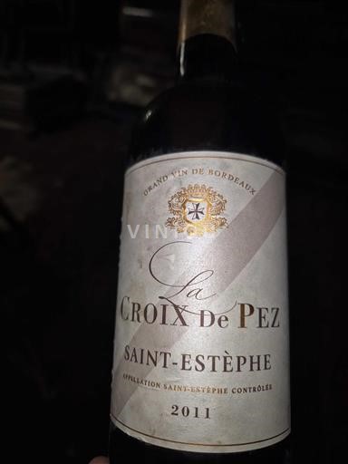 Bordéus Saint-Estèphe Croix de Pez 2011