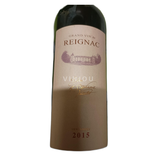 Bordeaux Bordeaux Supérieur Château de Reignac Grand Vin de Reignac 2015