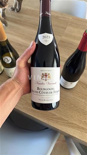 Vin Rouge sec Naudin Varrault 2023 France Bourgogne AOC