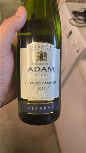 Alsácia Grand Cru Jean-Baptiste Adam Réserve 2022