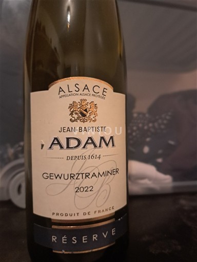 Alsace Grand Cru Jean-Baptiste Adam Réserve 2022