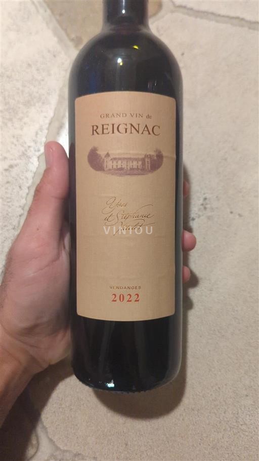 Bordeaux Bordeaux Supérieur Reignac Grand Vin de Reignac 2022