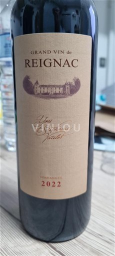 Burdeos Bordeaux superior Reignac Grand Vin de Reignac 2022