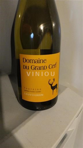 Loirevallei Touraine Domaine Grand Cerf Sauvignon Niet-geïntegreerd