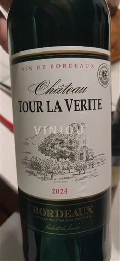 Bordeaux Château Tour La Vérité 2024