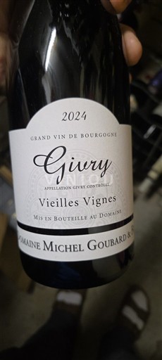Burgundy Givry Domaine Michel Goubard & Fils Vieilles Vignes 2024