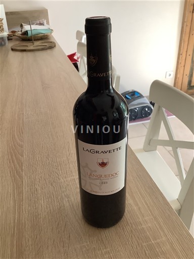 Vin Rouge sec La Gravette 2023 France Languedoc AOC