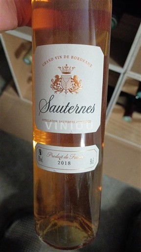 Bordéus Sauternes Raymond vfi 2018