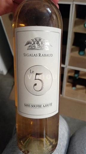Bordeaux Sauternes Sigalas Rabaud Le 5 2017
