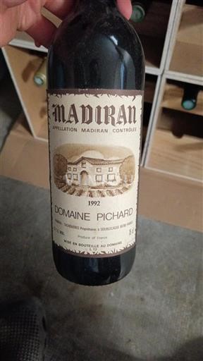 Southwest Madiran Domaine Pichard 1992