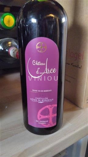 Bordeaux Castillon-côtes-de-bordeaux Château Arce Ei vuosikertaa