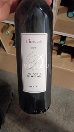 Südwestfrankreich Gaillac Domaine Duffau Braucol 2015
