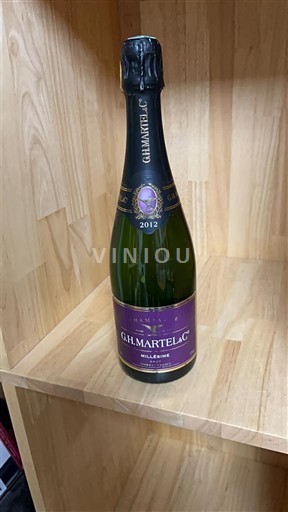 Champagne GH Martel & Co Millésimé 2012