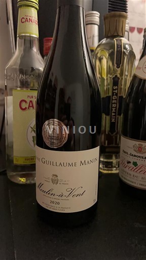 Beaujolais Moulin-à-vent Guillaume Manin 2020