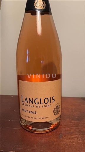 Údolí Loiry Crémant de Loire Langlois Brut Rosé Neročník
