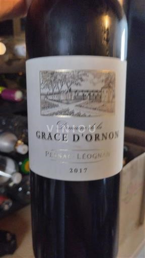 Bordeaux Pessac-Léognan Domaine La Grâce Ornon 2017